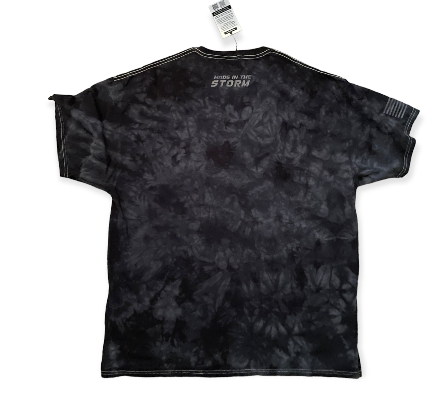 Made in the Storm T-shirt - Black Tie Dye